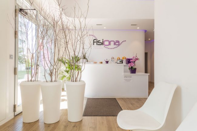 Recepción Fisiona fisioterapia