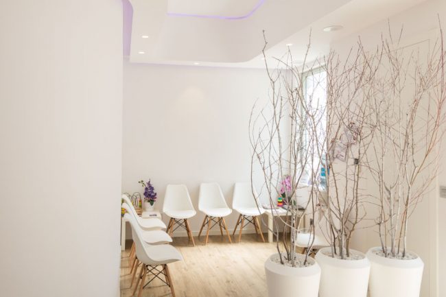 Sala de espera Fisiona fisioterapia