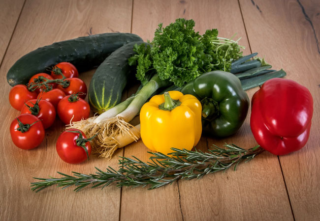 Nutrición verdura Fisiona